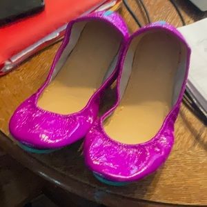 Tieks.  Size 8. Ultraviolet Neon. New. Limited Edition.